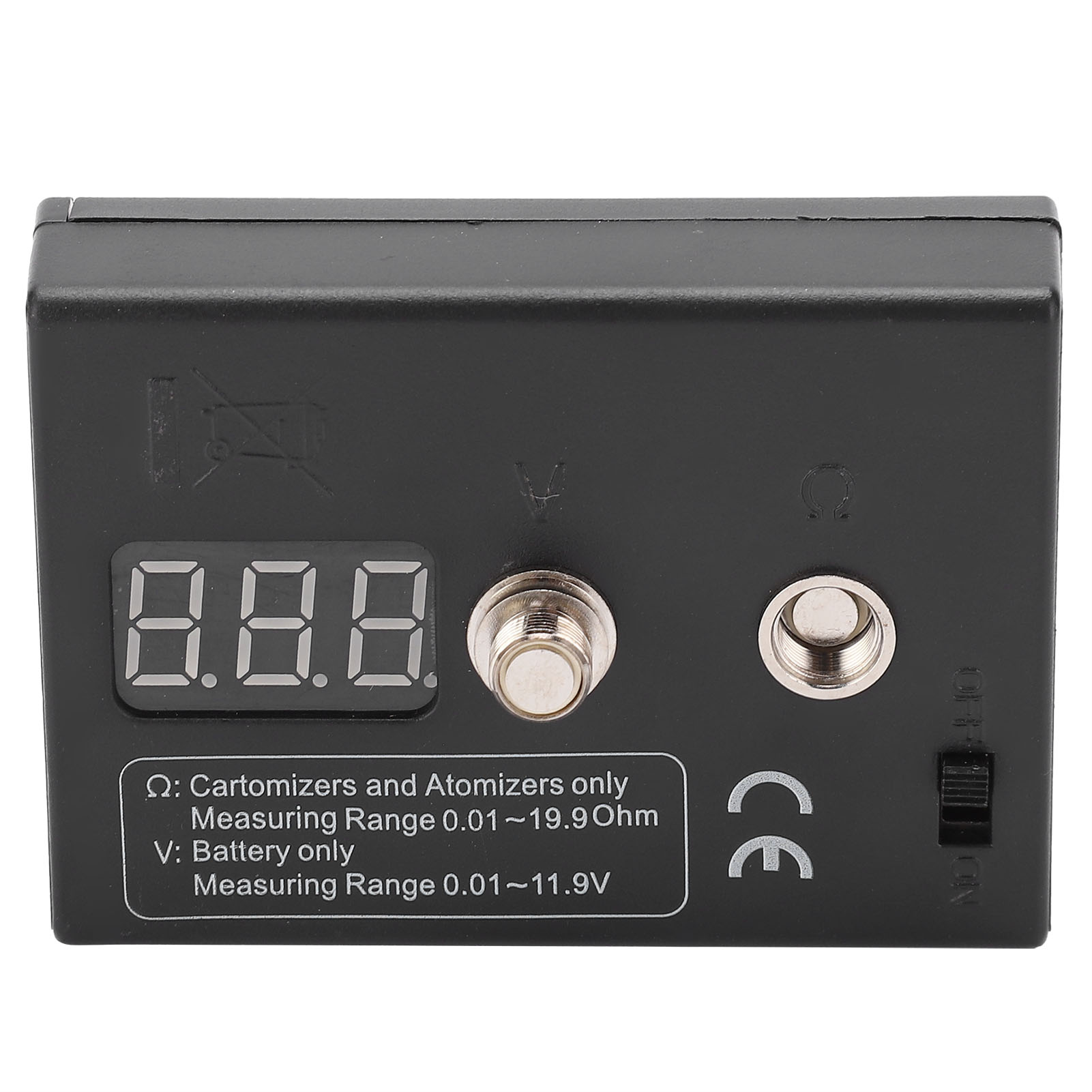 Ohm Meter Reader - Medidor de Resistencia OHM de 0.01-20Ω,