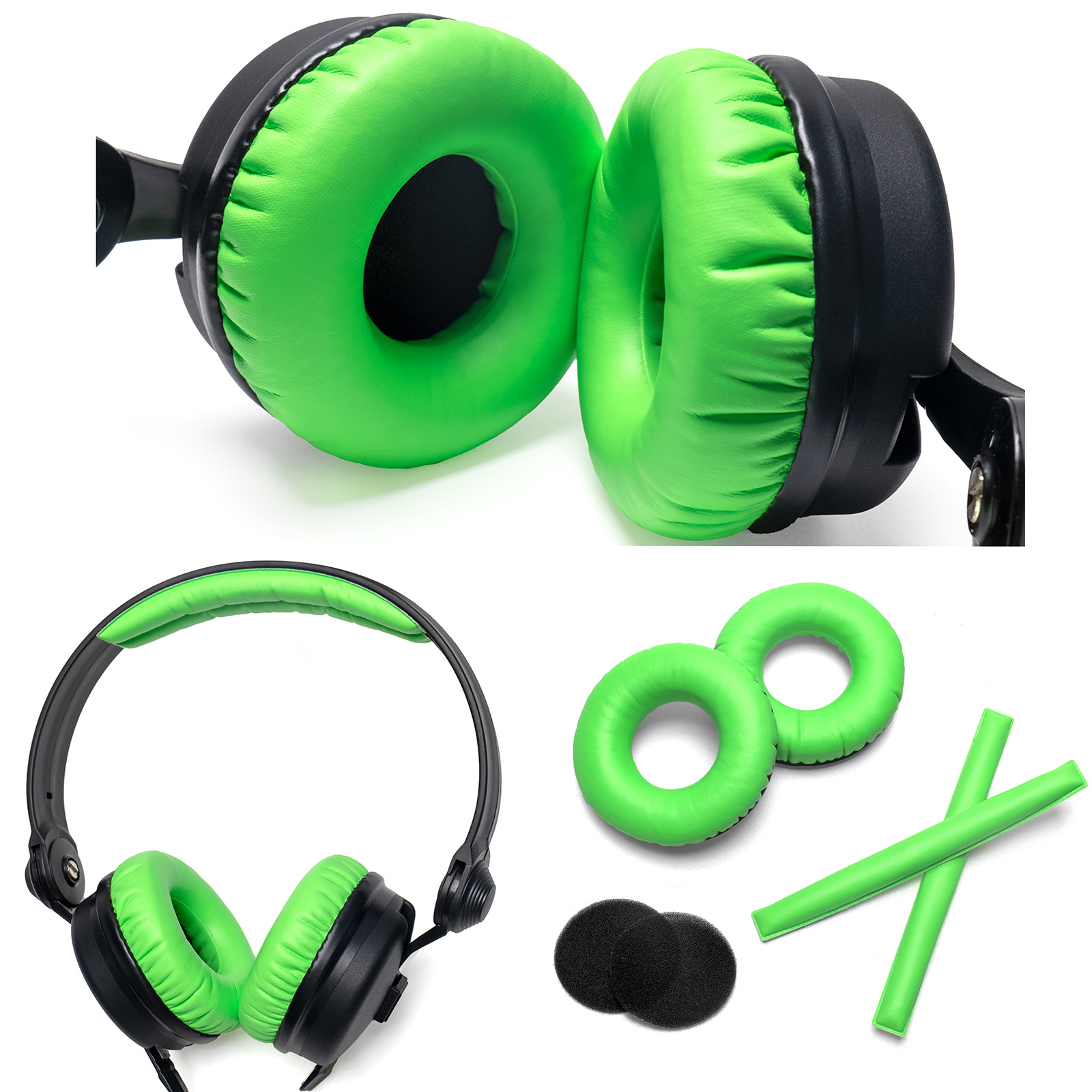 Sennheiser Headphone Hd 25 - Almohadillas de repuesto de polipiel para