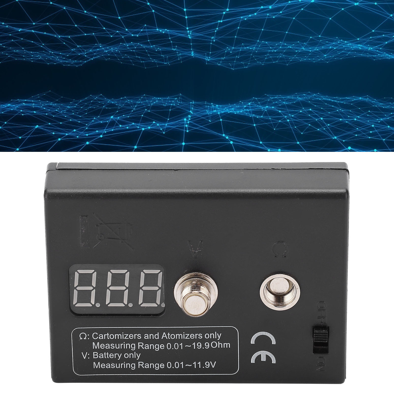 Ohm Meter Reader - Medidor de resistencia OHM, lector de