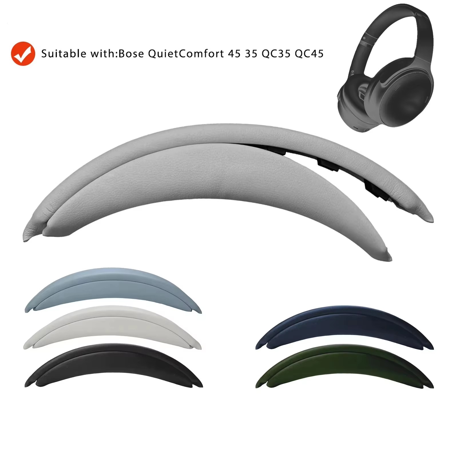 Diadema extraíble para auricul - Bose Headphone Qc45 reseña y precio