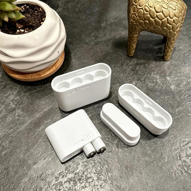Caja de almacenamiento para 4  - Battery Case Storage reseña y precio