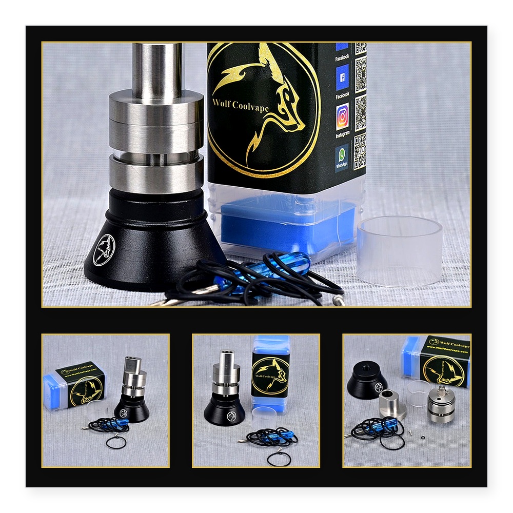 Atomizador de tanque reconstru - Accessories For Vaping reseña y precio