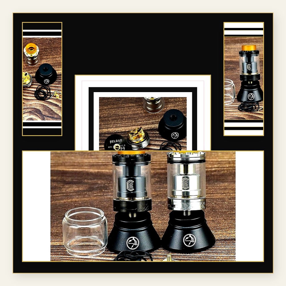 ReLoad RTA 24mm 3.5ml Atomizad - Accessories For Vaping reseña y precio