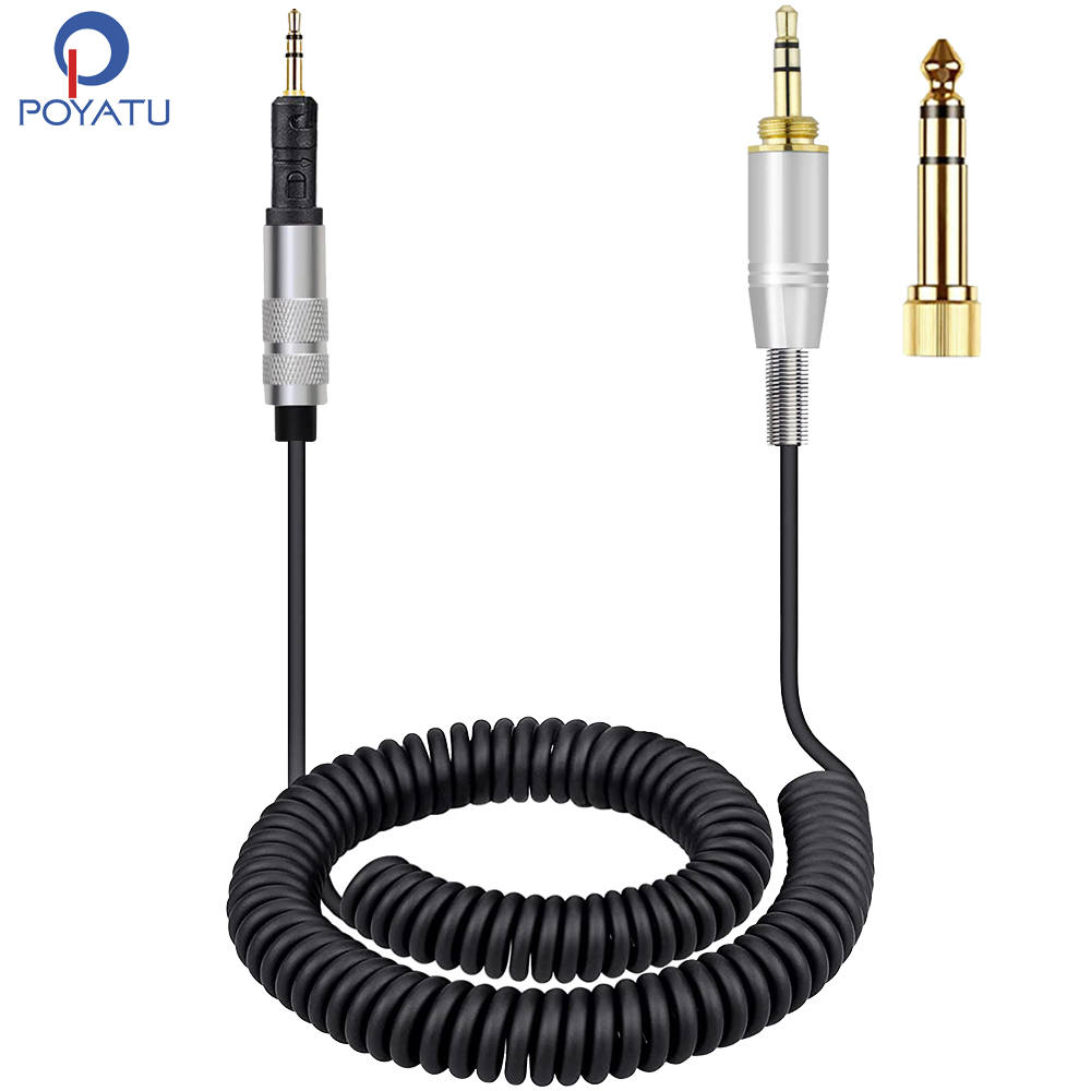 Cable en espiral de resorte pa - Sennheiser Headphone Hd 560S reseña y precio