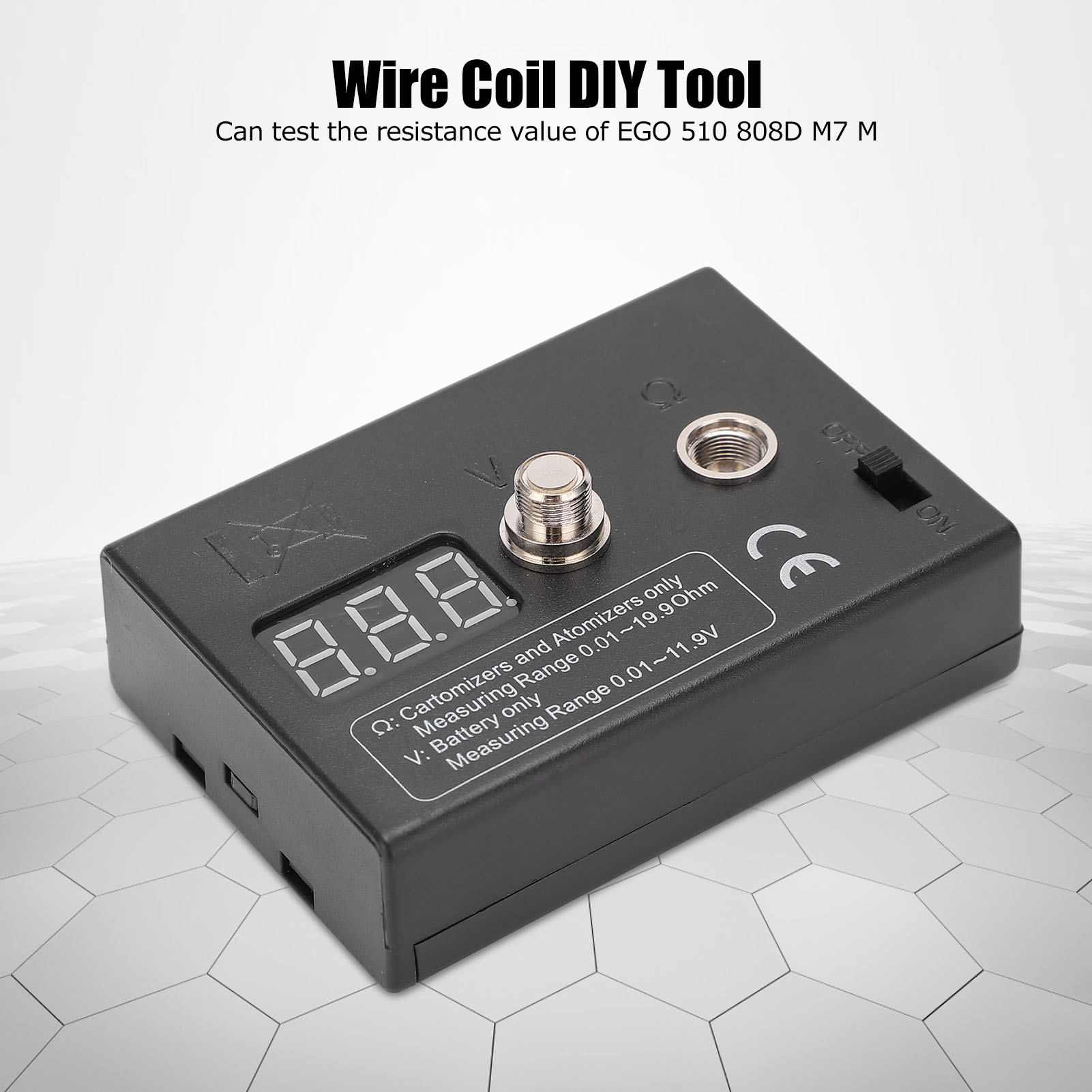 Medidor de resistencia OHM, le - Ohm Meter Reader reseña y precio